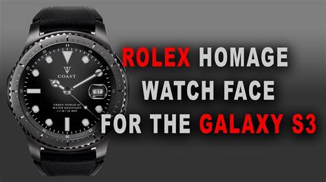 rolex face watch for gear s3|Rolex watchface download.